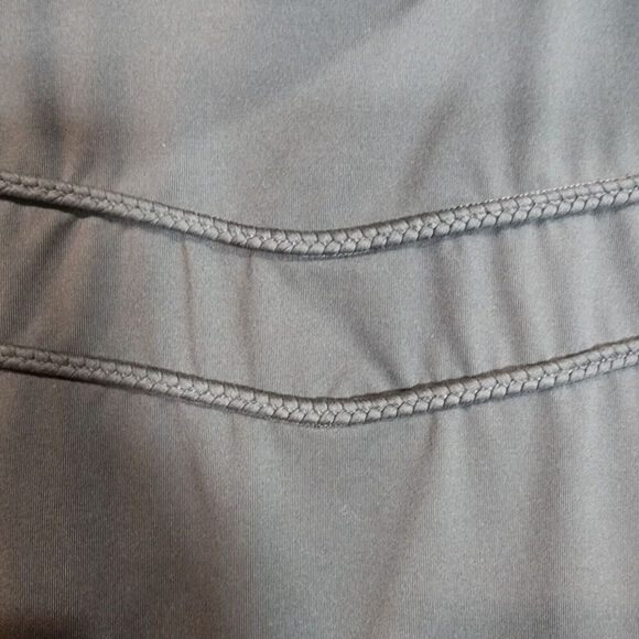 REI Women's Full Zip Softshell Jacket Hood Zipper Pockets Stretch Outdoor Gray L - Picture 4 of 8